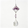 Purple Stone Tree of Life Crystal Sun Catcher 6H7HLS169