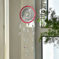 Multicolor Large Flower Wreath Crystal Sun Catcher 6H7HLS207