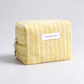 Simple Color Block Striped Portable Cosmetic Bag 6C5CO268