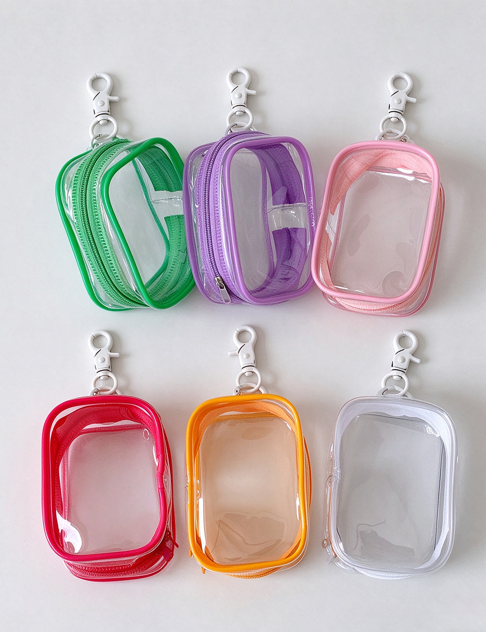 Clear PVC Coin Pouch - DippedShop Wholesale - #1699
