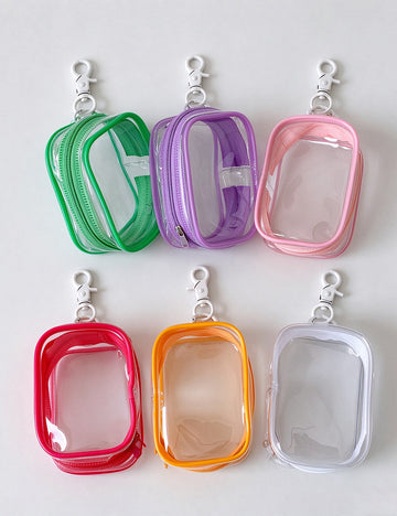 Clear PVC Coin Pouch - DippedShop Wholesale - #1699