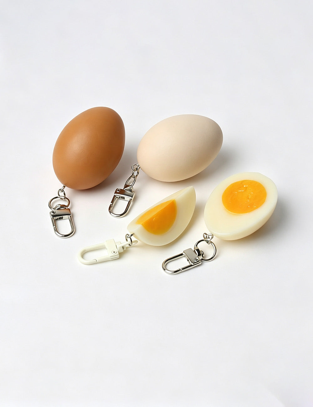 Half-Boiled Egg Bag Charm - DippedShop Wholesale - #6019