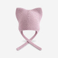 Simple Solid Color Cat Ears Earflap Knit Beanie 6W6HAT635