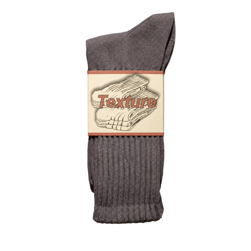 Solid Color Chunky Ribbed Cotton Socks 6W8FSO659