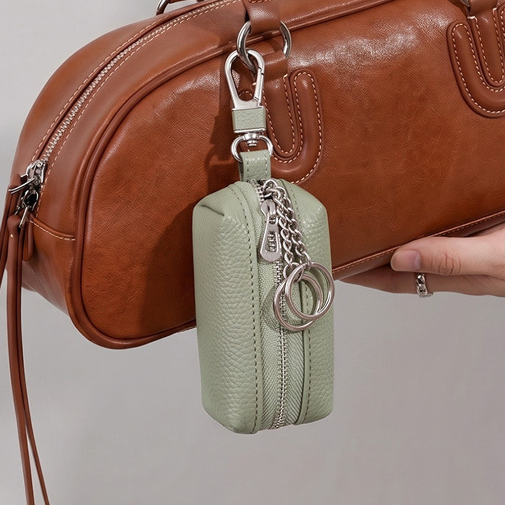 Full Grain Leather Coin Purse - DippedShop Wholesale - #9267