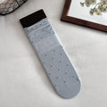 Slouchy Polka Dot Socks - DippedShop Wholesale - #8547