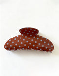 Cute Polka Dots Acetate Hair Claws 6W6HCP1212