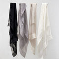 Elegant Solid Color Breathable Long Shawl Silk Scarf 6W6NSC219