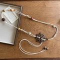 Boho Style Hollow Out Flower Bead Waist Belt 6W6JBT204