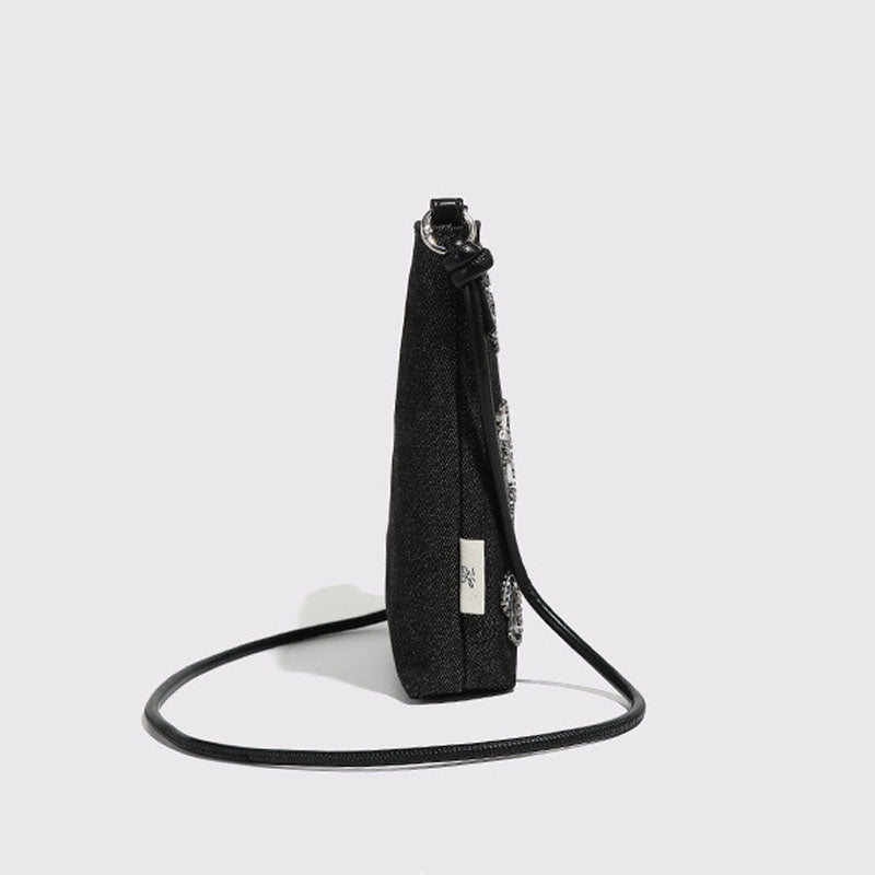 Vintage Sequin Embroidery Crossbody Bag 6W10BBG1334