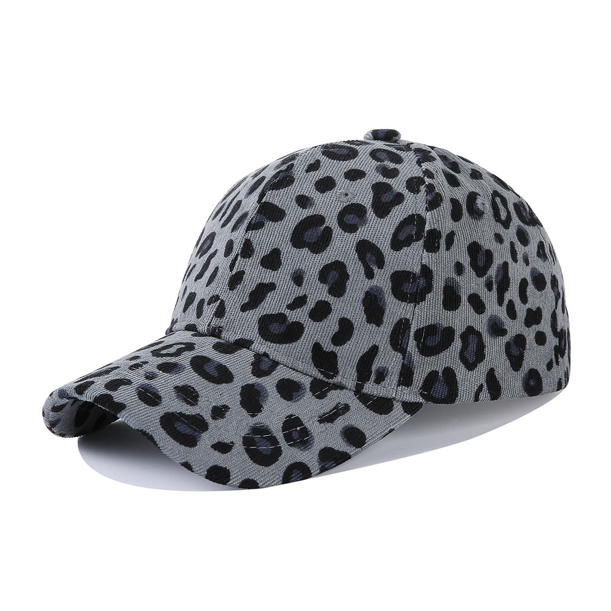 Trendy Corduroy Leopard Print Baseball Cap 6W6HAT821