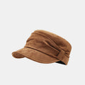 Ruched Suede Newsboy Cap - DippedShop Wholesale - #0947