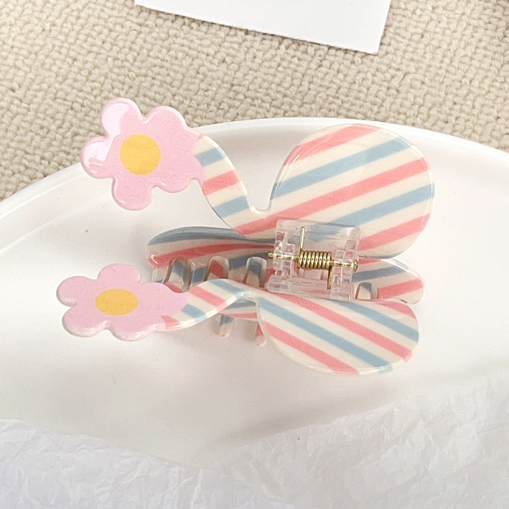 Butterfly Bow Hair Claw - DippedShop Wholesale - #3827