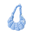 Casual Puffer Ruched Large Capacity Crescent Bag 6W10BBG1802