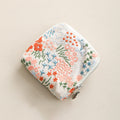 Vintage Floral Embroidery Square Coin - DippedShop Wholesale - #5267
