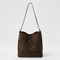 Retro Large Capacity Leopard Print - DippedShop Wholesale - #1427