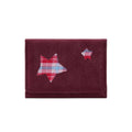 Plaid Star Patchwork Short Trifold Wallet 6W10BWB362