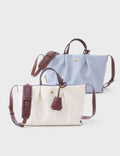 Fashion Unique Two-Tone Color Block Tote Bag 6W10BBG1371