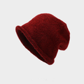 Simple Solid Color Angora Knit Beanie 6W6HAT674