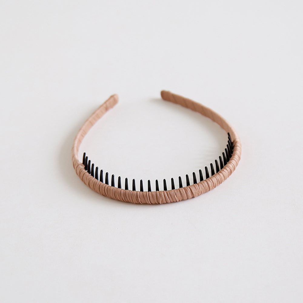Cute Solid Color Non-Slip Tooth Headband 6W6HBD370