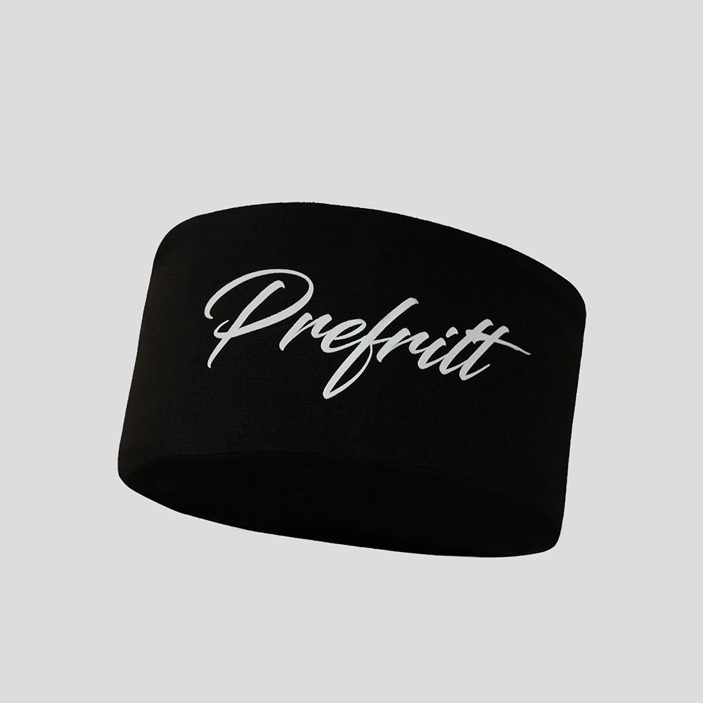 Wide Elastic Letter Print Headband - DippedShop Wholesale - #7379
