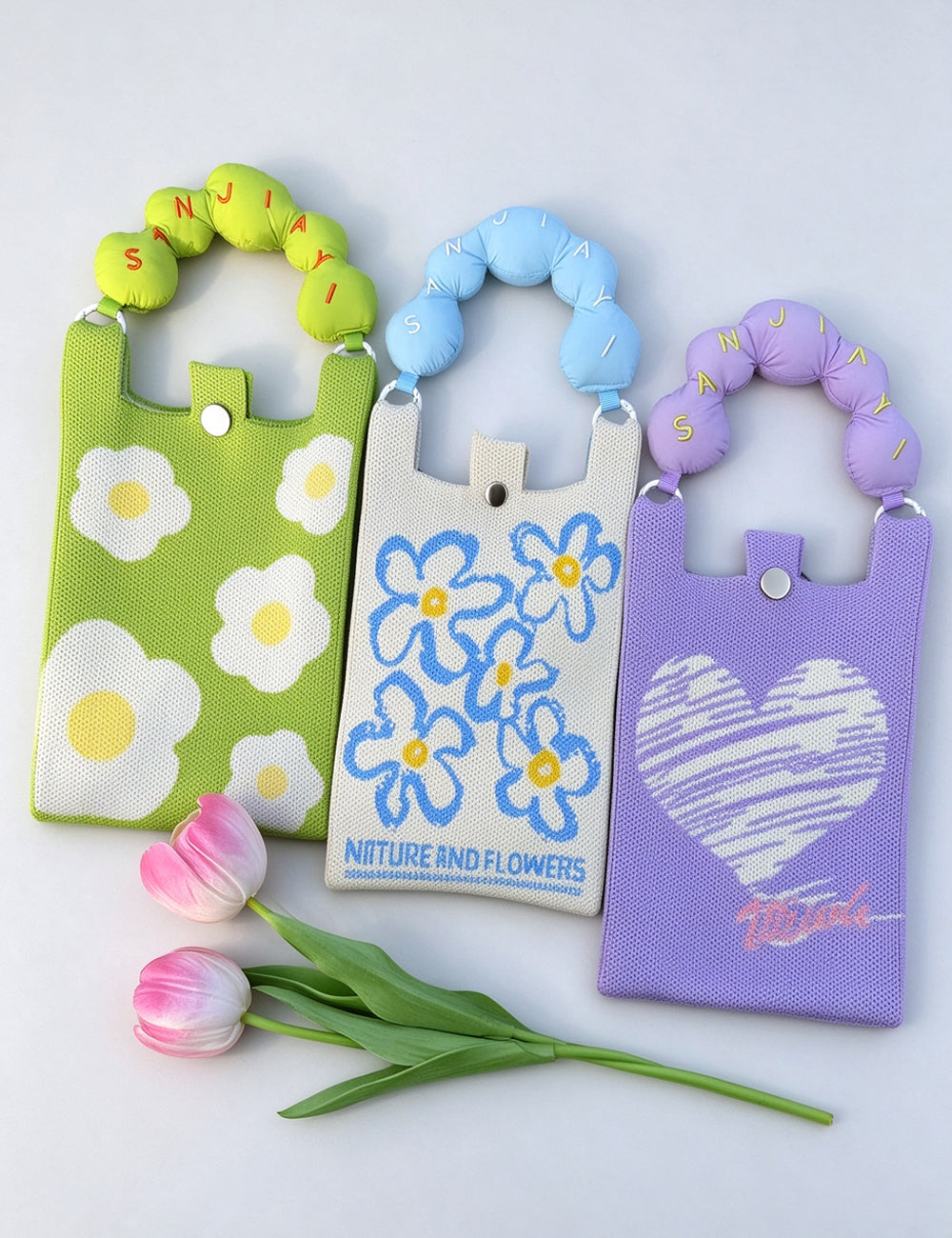 Cute Cartoon Knit Cell Phone - DippedShop Wholesale - #1683