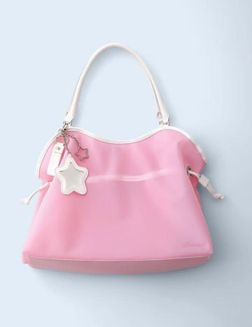 Trendy Jelly Tote Drawstring Shoulder Bag 6W10BBG2110