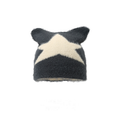 Cute Star Pattern Cat Ear Knit Beanie 6W6HAT683