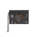 Leopard Heart Card Wallet - DippedShop Wholesale - #1347
