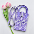 Boho Ethic Style Knit Crossbody - DippedShop Wholesale - #8627
