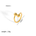 Cubic Zirconia Adjustable Ring - DippedShop Wholesale - #9123