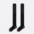 Striped Non-Slip Knit Stockings - DippedShop Wholesale - #8595