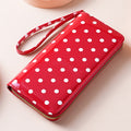 Long Zipper Clutch Wallet - DippedShop Wholesale - #8515