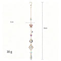 Butterfly Crystal Wind Chime Suncatcher - DippedShop Wholesale - #4851