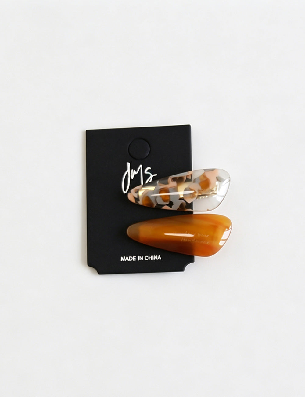 Retro Teardrop Duckbill Mini Hair Clip 6W6HCP1260