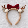 Reindeer Antler Plush Headband - DippedShop Wholesale - #1427
