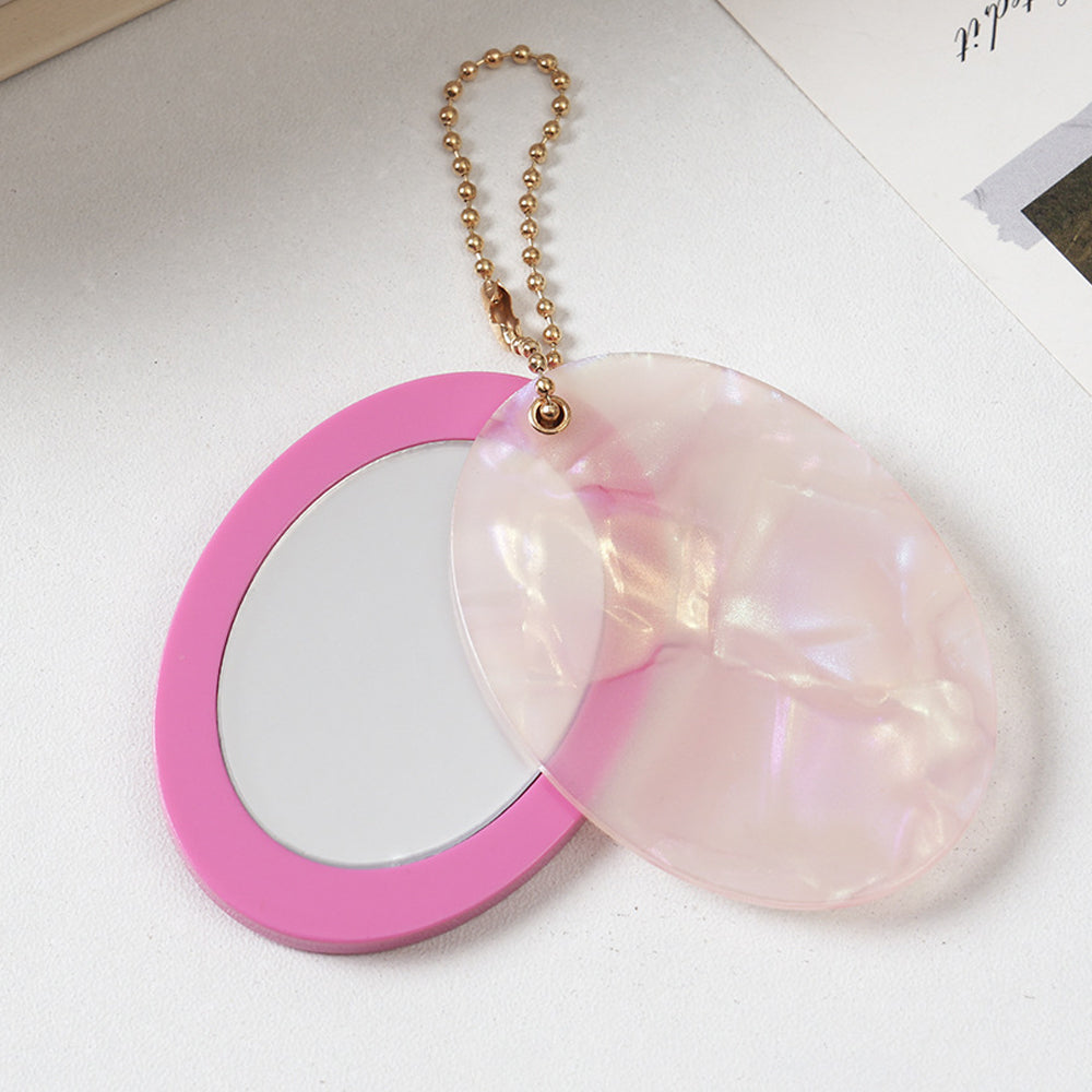 Oval Acetate Bag Charm - DippedShop Wholesale - #7075