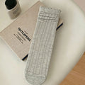 Fresh Solid Color Thin Breathable Scrunch Socks 6W8FSO744