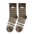 Ruffle Trim Thick Slouchy Crew Socks 6W8FSO674