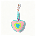 Colorful Heart-Shaped Mini Pouch Bag Charm 6W10BBC749