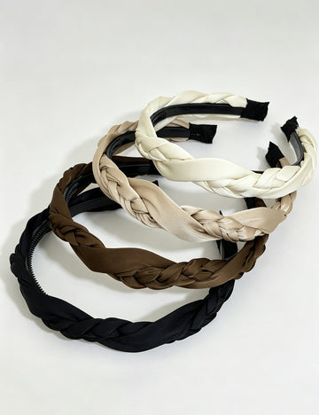 Fahsion Braided Twisted Headband with Teeth 6W6HBD313