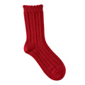 Sweet Velvet Bow Crew Socks 6W8FSO658