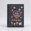 Butterfly Embroidery Trifold Wallet - DippedShop Wholesale - #7667