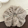 Simple Solid Color Hollow Out Elastic Scrunchies 6W6HSR384