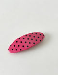 Cute Oval Polka Dots Print Hair Clips 6W6HCP1213