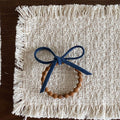 Refined Color Block Bowknot Elastic Hair Tie MK2BLW6W6HHT18