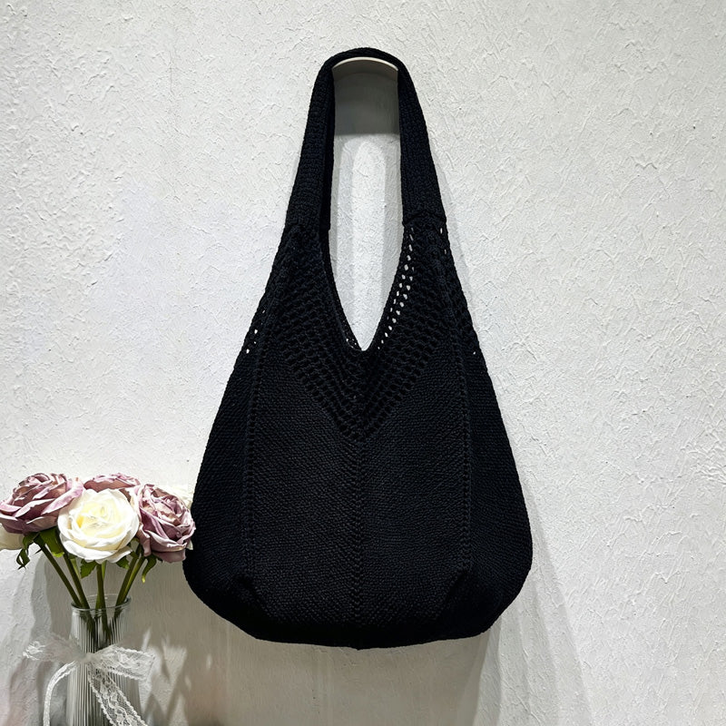 Casual Solid Color Large Capacity Shoulder Bag 6W10BBG1777