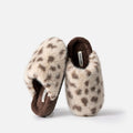 Fuzzy Plush Leopard Print Warm Indoor Slippers 6W8FSP284