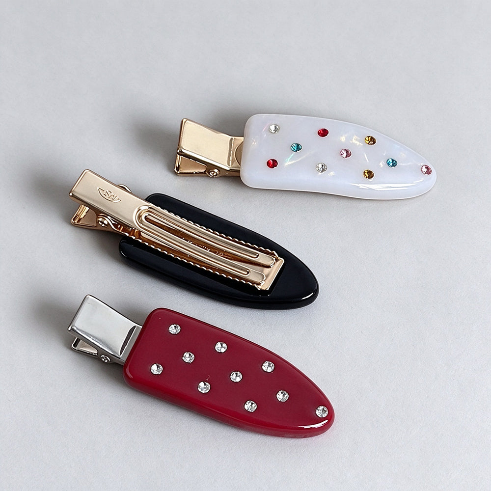 Rhinestone Duckbill Hair Claw - DippedShop Wholesale - #1683