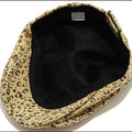 Leopard Print Newsboy Cap - DippedShop Wholesale - #0499